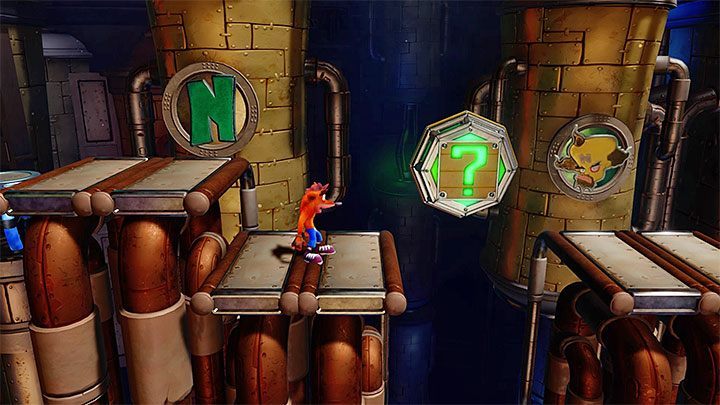 2 - Priston It Away | High-Tech Warp Room | Opis przejścia - Crash Bandicoot N. Sane Trilogy - poradnik do gry