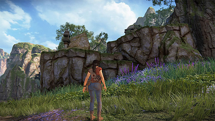 Token jest ukryty na wschodnim krańcu mapy - 4 - Odnalezienie 11 tokenów i zdobycie Rubinu Królowej | Opis przejścia - Uncharted: Zaginione Dziedzictwo - poradnik do gry