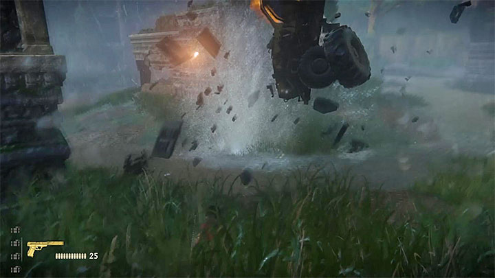 Eksplodujące ładunki C4 zniszczą wóz APC - Zabójcza siła rażenia (Overkill) | Poradnik do trofeów | Zaginione Dziedzictwo - Uncharted: Zaginione Dziedzictwo - poradnik do gry