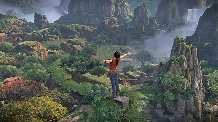 Docieraj do kolejnych krawędzi i nie przerywaj wspinaczki, bo musisz wdrapać się na sam szczyt wieży (obrazek 1) - Nagroda sama w sobie (Your Prize) | Poradnik do trofeów | Zaginione Dziedzictwo - Uncharted: Zaginione Dziedzictwo - poradnik do gry