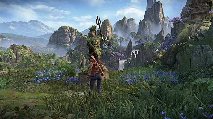 Zdjęcie wykonuje się w południowej części mapy, ale najpierw musisz poczynić pewne przygotowania - 4 - Ghaty Zachodnie - Zdjęcia, opcjonalne rozmowy i skrzynki | Sekrety - Uncharted: Zaginione Dziedzictwo - poradnik do gry