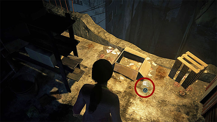 Wewnątrz blaszanej chatki jest również pomarańczowa skrzynia na kółkach, którą możesz zacząć przesuwać - 2 - Infiltracja | Opis przejścia Uncharted Zaginione Dziedzictwo - Uncharted: Zaginione Dziedzictwo - poradnik do gry