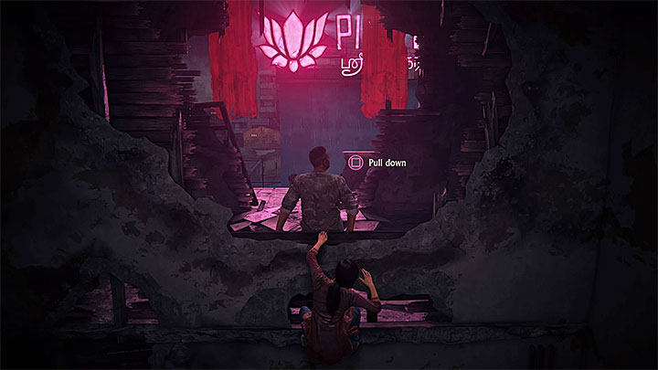 Zrzuć wartownika żeby móc kontynuować wspinaczkę - 2 - Infiltracja | Opis przejścia Uncharted Zaginione Dziedzictwo - Uncharted: Zaginione Dziedzictwo - poradnik do gry