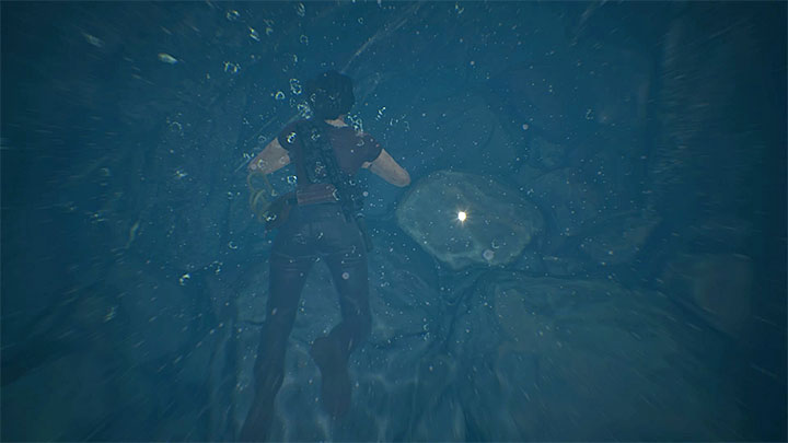 Skarb ten odnajduje się tuż po zrobienia opisanego wyżej trzeciego zdjęcia - 7 - Zaginione dziedzictwo | Sekrety | Uncharted Zaginione Dziedzictwo - Uncharted: Zaginione Dziedzictwo - poradnik do gry