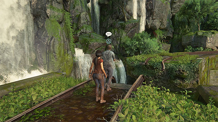 Rozmowę tę łatwo jest odblokować - 8 - Sekrety w rozdziale Wspólniczki (Partners) | Sekrety - Uncharted: Zaginione Dziedzictwo - poradnik do gry