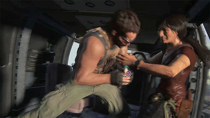 Wciskaj najpierw Kwadrat, a później Trójkąt - Tuż pod nosem (Right Under Your Nose) | Poradnik do trofeów - Uncharted: Zaginione Dziedzictwo - poradnik do gry