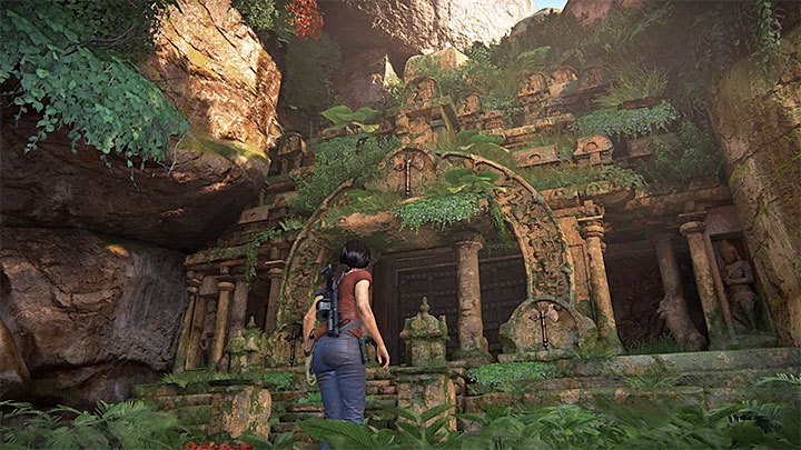 Fort Shivy znajduje się w północnej części mapy - 4 - Zbadanie fortu Shivy (topór) | Opis przejścia - Uncharted: Zaginione Dziedzictwo - poradnik do gry