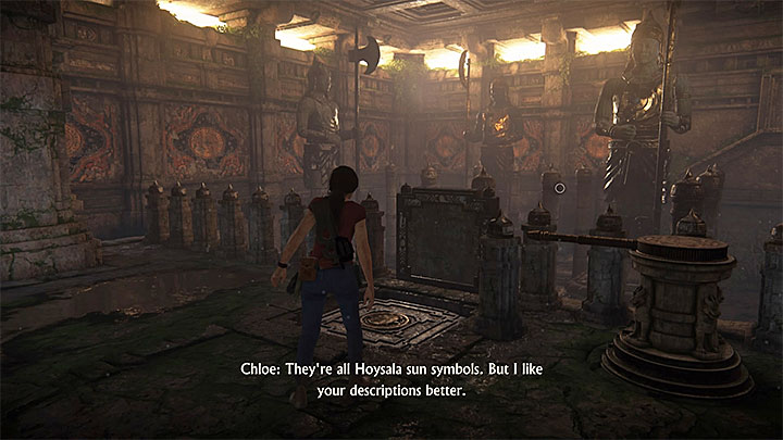 Drugie pomieszczenie z platformami - 4 - Zbadanie fortu Shivy (topór) | Opis przejścia - Uncharted: Zaginione Dziedzictwo - poradnik do gry