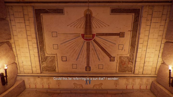 Tam Bayek znajdzie tajemniczą liczbę - XV - AC Origins i zadania Final Fantasy: Dar od bogów - Assassins Creed Origins - poradnik do gry