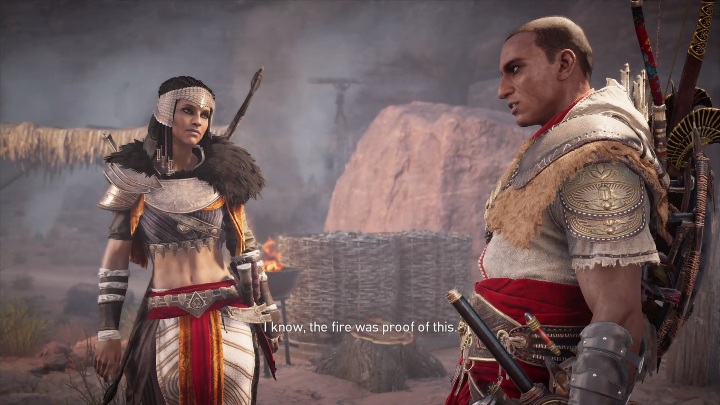 Aya była żoną Bayeka - Czy Amunet (Aya) pojawia się w The Hidden Ones? - Assassins Creed Origins - poradnik do gry