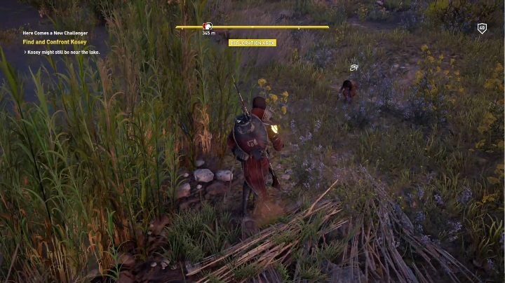 Kolejny gladiator znajduje się koło jeziora - Tryb hordy, zadanie Nowy Pretendent | Assassins Creed Origins - Assassins Creed Origins - poradnik do gry