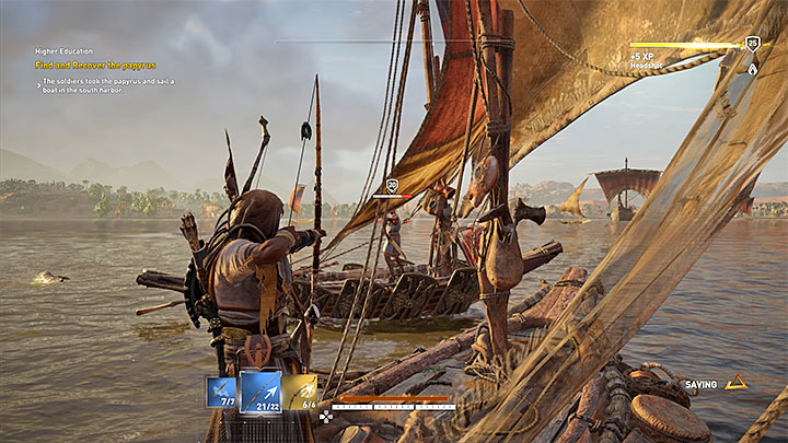 Spotkaj się ponownie z Tjepu i Tefibim żeby odebrać zadanie odzyskania papirusu - Aleksandria Zadania poboczne, mapa questów | Solucja Assassins Creed Origins - Assassins Creed Origins - poradnik do gry