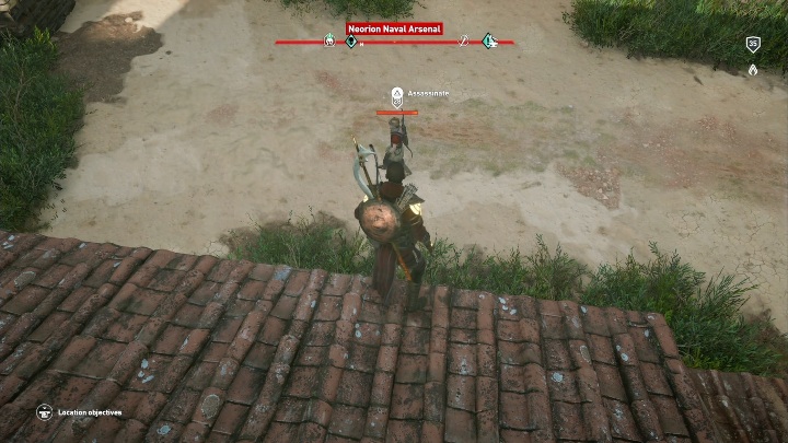 Słabe działanie tej broni powoduje, że często będziesz wchodzić w walki bezpośrednie z przeciwnikami - Walka w Assassins Creed Origins - Assassins Creed Origins - poradnik do gry