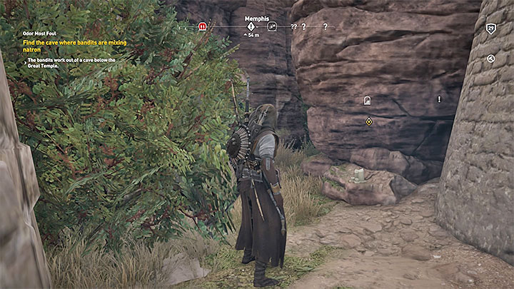 Opuść grobowiec i udaj się do budynku w mieście gdzie balsamowane są zwłoki - Memfis Zadania poboczne, mapa, questy | Solucja Assassins Creed Origins - Assassins Creed Origins - poradnik do gry