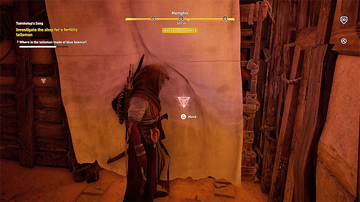 Twoim pierwszym zadaniem jest pozyskanie talizmanu płodności - Memfis Zadania poboczne, mapa, questy | Solucja Assassins Creed Origins - Assassins Creed Origins - poradnik do gry