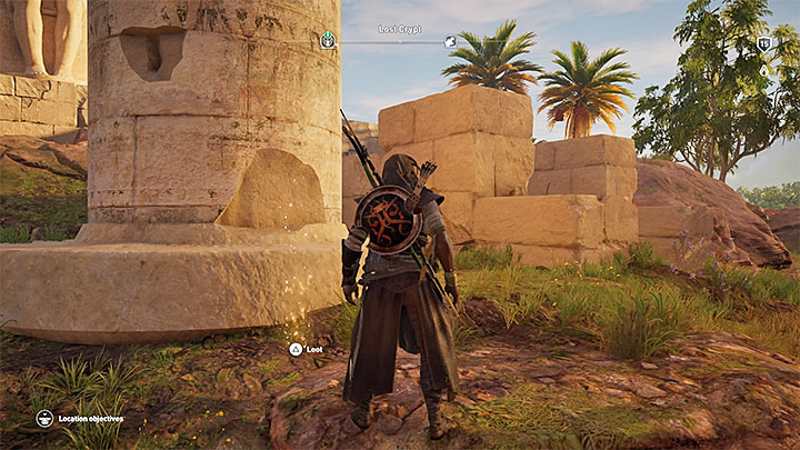 Zagadkę rozwiązuje się w sąsiedniej prowincji Lake Mareotis - Papirusy w Aleksandrii | Assassins Creed Origins - Assassins Creed Origins - poradnik do gry