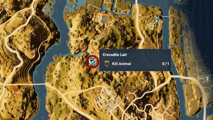 Zagadkę rozwiązuje się w obszarze Sap-Meh Nome - Papirusy w Aleksandrii | Assassins Creed Origins - Assassins Creed Origins - poradnik do gry
