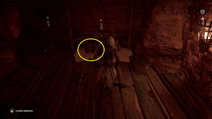 Na jej drugiej części musisz ułożyć drewniane części, które przeciążą równowagę - Grobowiec Wyznawcy Thota - Adorer of Thoth Tomb | Giza | Grobowce - Assassins Creed Origins - poradnik do gry