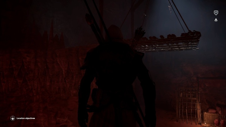 Gdy na jednej części równoważni ułożysz 9 przedmiotów możesz wskoczyć na drugą część - Grobowiec Wyznawcy Thota - Adorer of Thoth Tomb | Giza | Grobowce - Assassins Creed Origins - poradnik do gry