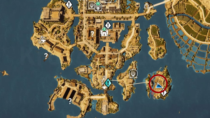 Dotrzyj osobiście Bayekiem do zbiorników - Papirusy w Memphis | Assassins Creed Origins - Assassins Creed Origins - poradnik do gry