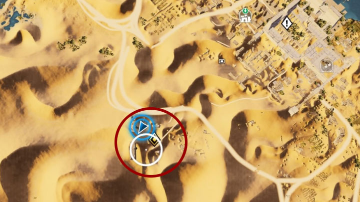 1 - Sapi-Res Nome i Khensu Nome Zadania poboczne, mapa questów | Solucja - Assassins Creed Origins - poradnik do gry