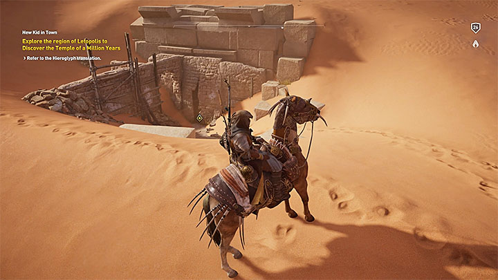 Porozmawiaj z Nehim, obejrzyj hieroglify na ścianie w jego chatce i udaj się na spotkanie z Ramessu - Sapi-Res Nome i Khensu Nome Zadania poboczne, mapa questów | Solucja - Assassins Creed Origins - poradnik do gry