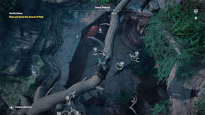 Po przeczytaniu papirusu musisz wyruszyć na wschodni brzeg Nilu - do prowincji Ka-Khem Nome - Sapi-Res Nome i Khensu Nome Zadania poboczne, mapa questów | Solucja - Assassins Creed Origins - poradnik do gry