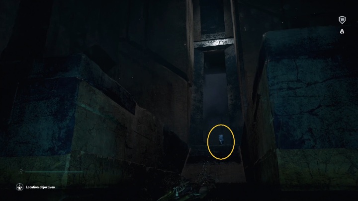 Musisz do niego podejść i go aktywować - Grobowiec Tomb of Smenkhare and Eeyoo Sekedoo Aat | Haueris Nome | Grobowce - Assassins Creed Origins - poradnik do gry