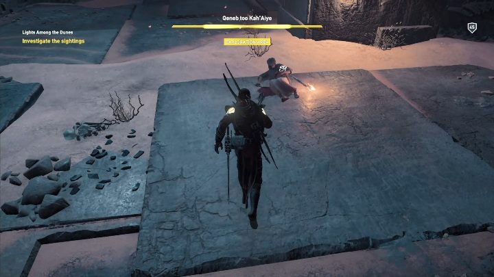 Na miejscu musisz wejść do pomieszczenia, w którym znajduje się tablica - Światła wśród piasków - nowe zadanie w Assassins Creed Origins - Assassins Creed Origins - poradnik do gry