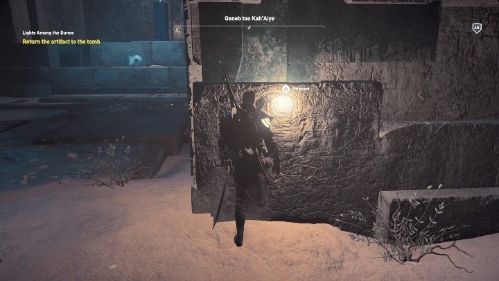 Musisz powrócić do grobowca - Światła wśród piasków - nowe zadanie w Assassins Creed Origins - Assassins Creed Origins - poradnik do gry