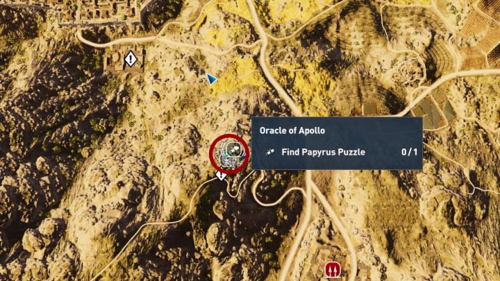 Papirus ten odnajduje się w lokacji Oracle of Apollo w prowincji Green Mountains - Papirusy w Green Mountains | Assassins Creed Origins - Assassins Creed Origins - poradnik do gry