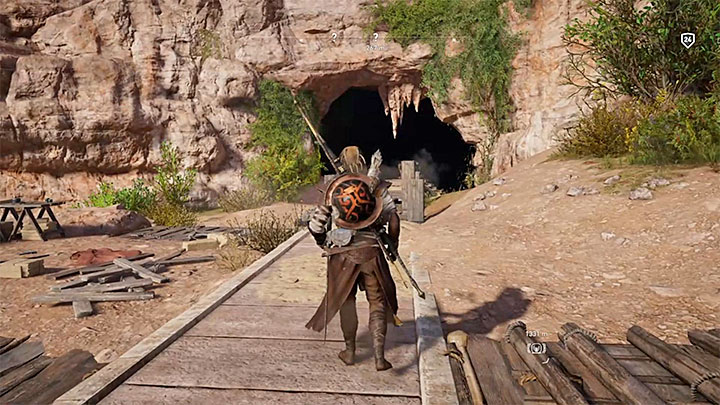 Pozostań w Green Mountains i przenieś się do punktu widokowego przy akwedukcie Aquaeductus Kyrenaike w centralnej części tego obszaru (obrazek 1) - Papirusy w Green Mountains | Assassins Creed Origins - Assassins Creed Origins - poradnik do gry