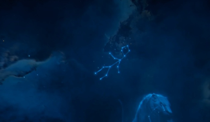 Ten gwiazdozbiór znajduje się dokładnie nad The Divie Lion - Kamienne kręgi w Assassins Creed Origins - Assassins Creed Origins - poradnik do gry