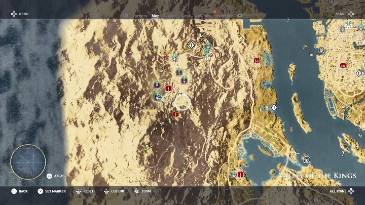 Zaświaty mają oddzielne mapy - Grobowce w DLC AC Origins The Curse of the Pharaohs - Assassins Creed Origins - poradnik do gry