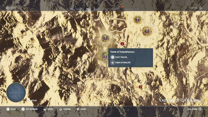 Grobowiec ten znajduje się w Valley of The Kings - Grobowce w DLC AC Origins The Curse of the Pharaohs - Assassins Creed Origins - poradnik do gry