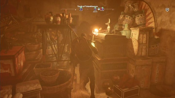 Po wejściu do grobowca zejdź w dół - Grobowce w DLC AC Origins The Curse of the Pharaohs - Assassins Creed Origins - poradnik do gry