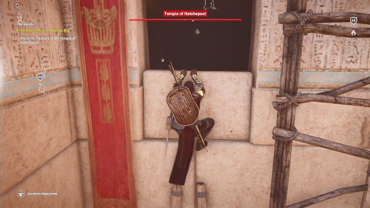 Z listem udaj się do Temple of Hatshepsut - Odstępca | Zadania główne, solucja Curse of the Pharaohs - Assassins Creed Origins - poradnik do gry