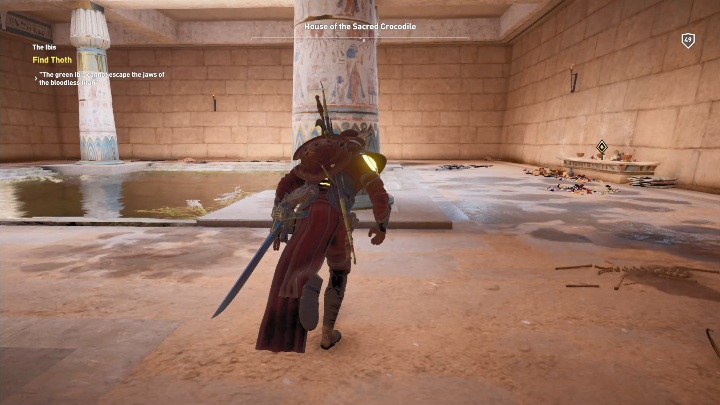 W tej misji musisz znaleźć figurkę - Aten - Zaświaty Aten - zadania poboczne, solucja - Assassins Creed Origins - poradnik do gry