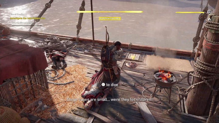 Aby rozpocząć misję Rise of Shaqilat musisz porozmawiać z mężczyzną - Arsinoe Nome questy | Zadania poboczne | Solucja - Assassins Creed Origins - poradnik do gry