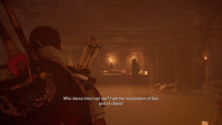 W zadaniu Howls of the Dead po rozmowie z grajkiem musisz znaleźć starszego mężczyznę i porozmawiać z nim - Klysma Nome | Zadania poboczne | Solucja - Assassins Creed Origins - poradnik do gry