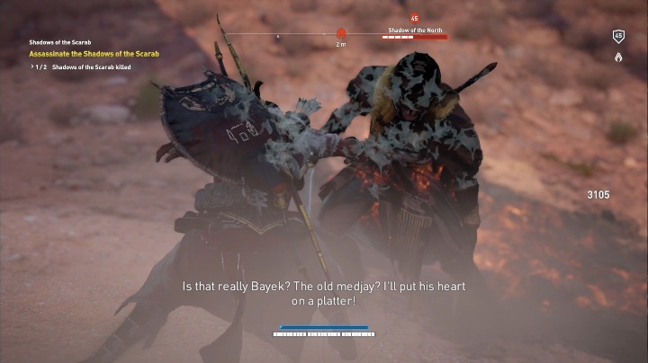 Na początku tej misji musisz porozmawiać z dziewczynką - Klysma Nome | Zadania poboczne | Solucja - Assassins Creed Origins - poradnik do gry