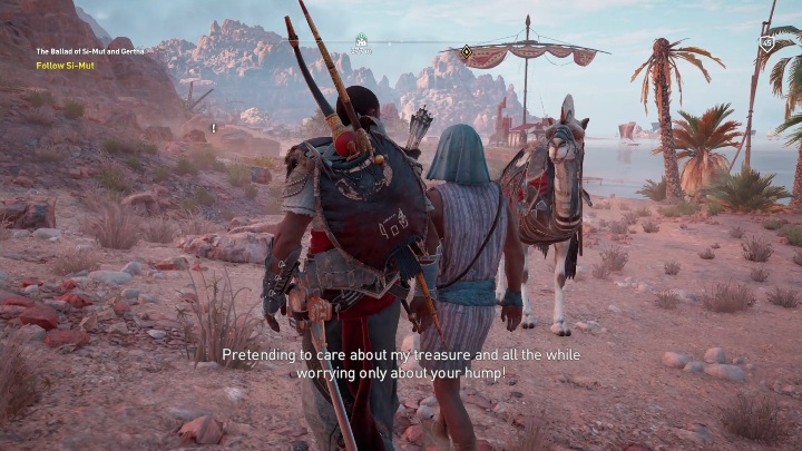 Będzie tam malowidło naścienne - Klysma Nome | Zadania poboczne | Solucja - Assassins Creed Origins - poradnik do gry