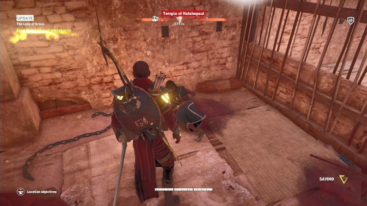 Po zakończeniu śledztwa musisz udać się do Temple of Hatshepsut - Pani Miłosierdzia | Zadania główne, solucja Curse of the Pharaohs - Assassins Creed Origins - poradnik do gry