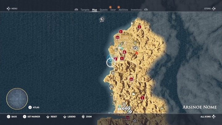 1 - Papirusy Arisnoe Nome | Papirusy w The Hidden Ones - Assassins Creed Origins - poradnik do gry