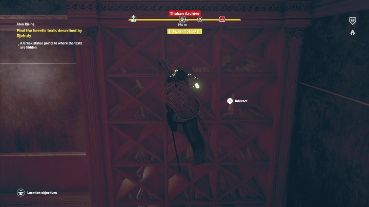 Po rytuale udasz się do archiwum - Świat Atona | Zadania główne, solucja Curse of the Pharaohs - Assassins Creed Origins - poradnik do gry