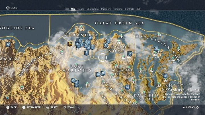 Jest 5 kategorii wycieczek - Discovery Tour w Assasins Creed Origins - Assassins Creed Origins - poradnik do gry