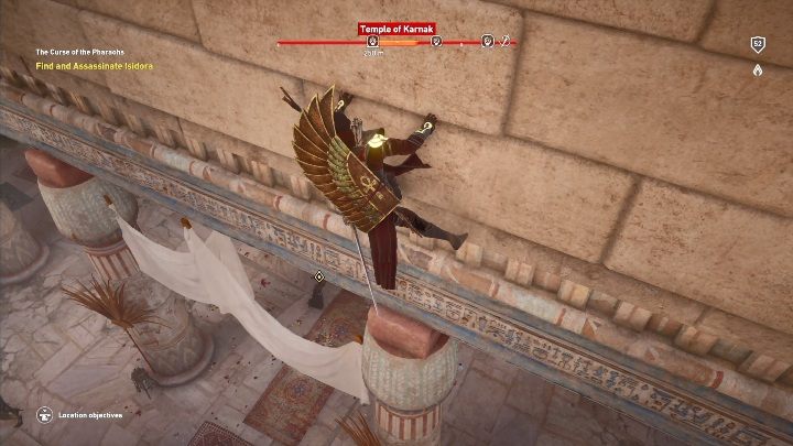 Na początku misji dostajesz rozkaz zabicia Isidory - Klątwa Faraonów cz. 3 | Solucja AC Origins Curse of the Pharaohs - Assassins Creed Origins - poradnik do gry