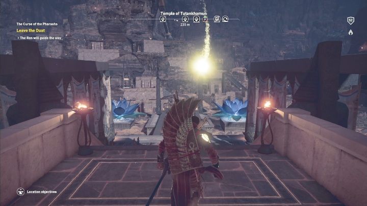 Po zabiciu wroga podążaj za Ren do wyjścia - Klątwa Faraonów cz. 3 | Solucja AC Origins Curse of the Pharaohs - Assassins Creed Origins - poradnik do gry