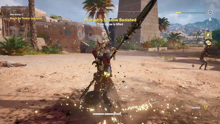 W tym DLC zamiast Łowców na mapie co jakiś czas pojawiają się Cienie Faraonów - Okruchy Gwiazd w Assassins Creed Origins The Curse of the Pharaohs - Assassins Creed Origins - poradnik do gry