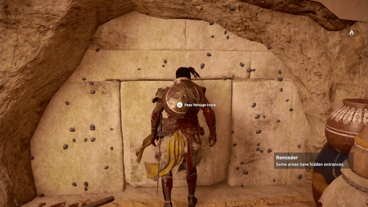 Po pokonaniu Hypotosa musisz wyjść z tego pomieszczenia - Samouczek (Prolog) | Zadania główne | Solucja Assassins Creed Origins - Assassins Creed Origins - poradnik do gry